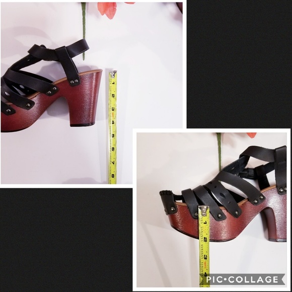 CHASE & CHLOE PLATFORM HEELS SIZE 8 - Picture 8 of 8